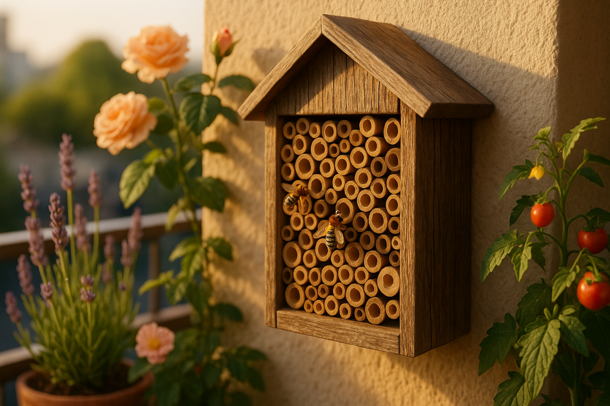 Hvordan biehotell støtter biologisk mangfold og pollinering