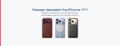 Passer dekselet fra iPhone 17 på iPhone 18 Pro?