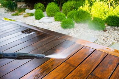 Hvordan vaske terrasse?