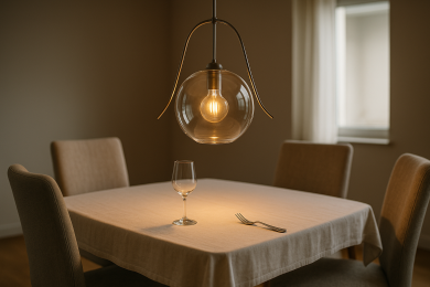 Hvordan velge den perfekte spisebordslampen for ditt hjem?