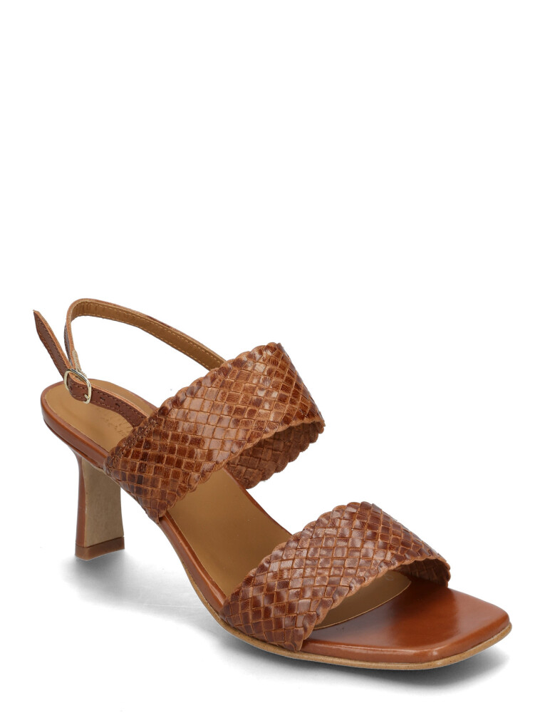 ANGULUS Sandals - Block Heels - Brown - 42 - main photo