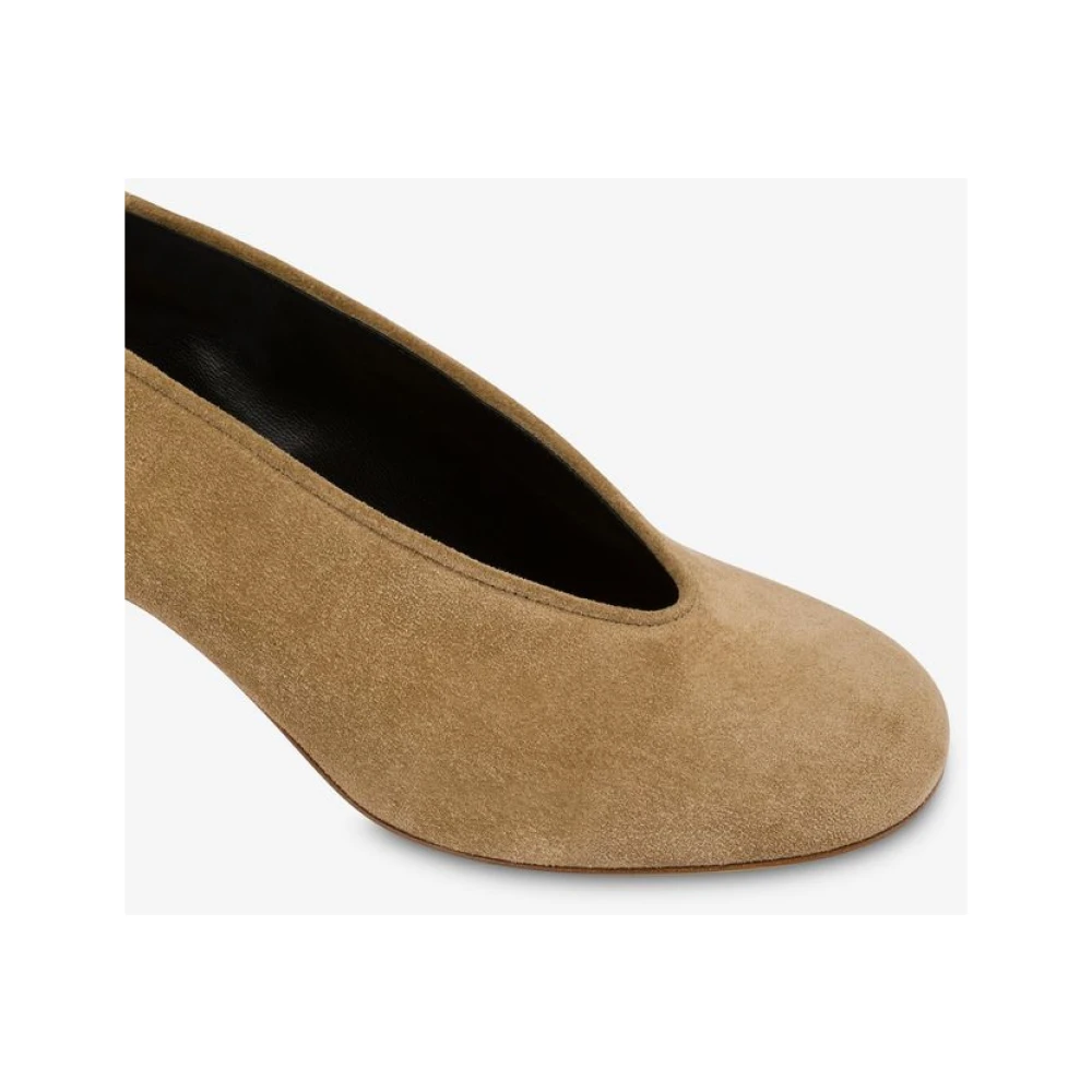 Moschino, Dame, Sko, Beige, 39 EU, - side b