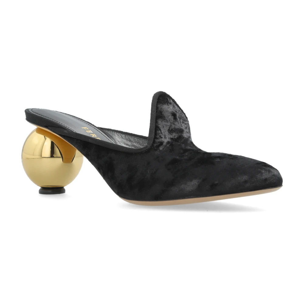 Ferragamo Dame Sko Svart 38 EU - side b