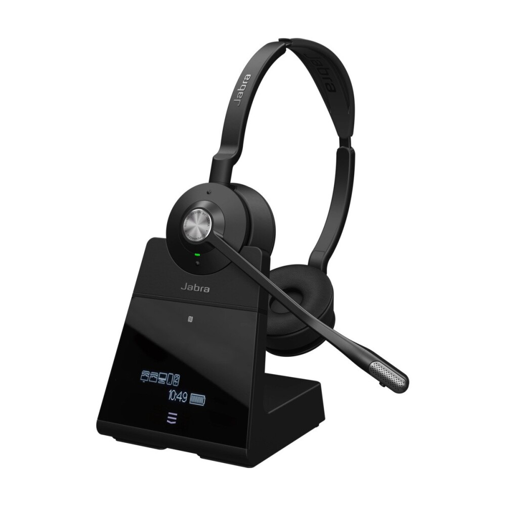 Jabra Engage 75 Hodesett Skype For Business Stereo Svart
