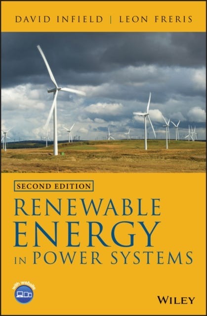 Renewable Energy In Power Systems Av David (University Of Strathclyde ...