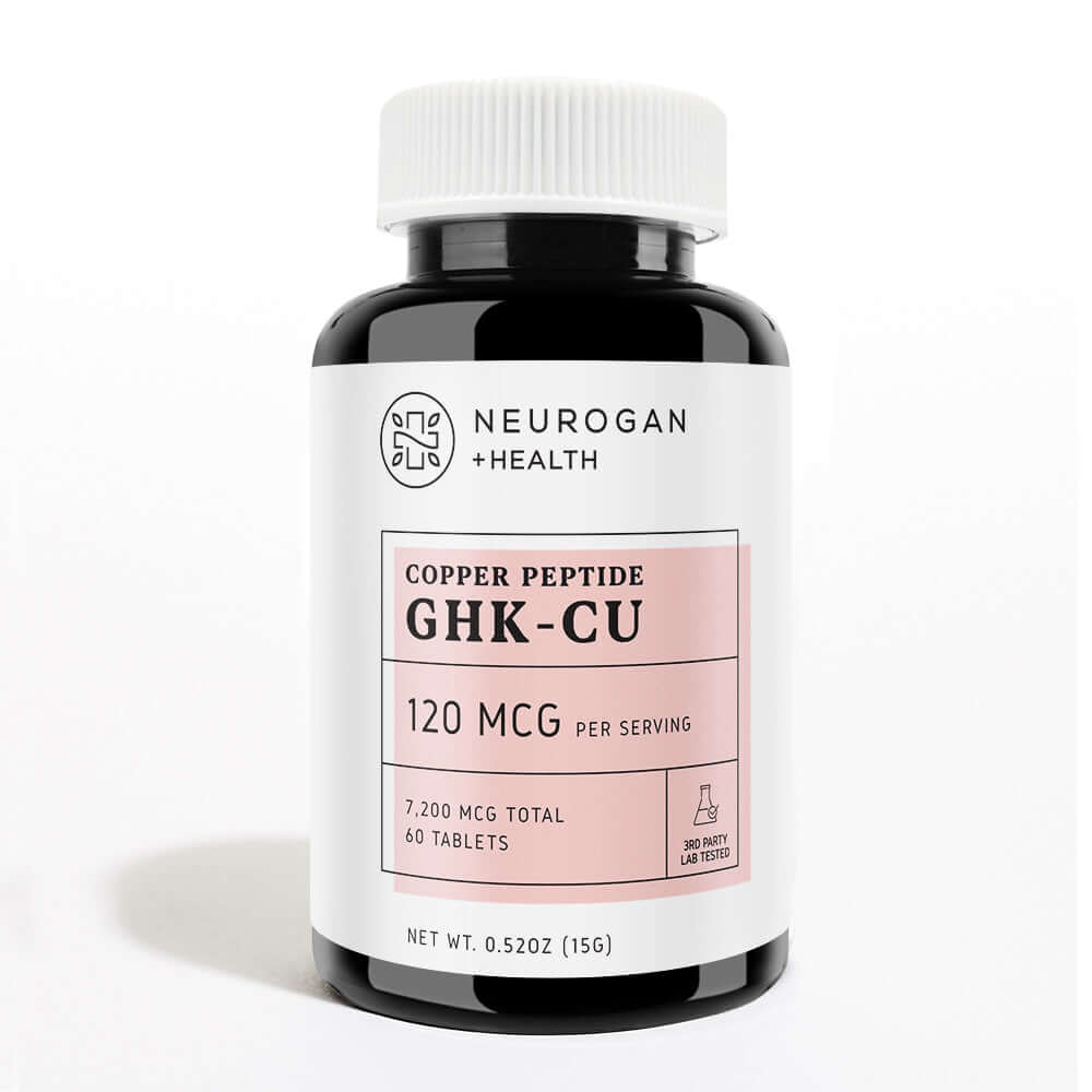 neurogan health ghk cu Neurogan + Health GHK-CU Copper Peptide 120 MCG Tablets – PrettyStick