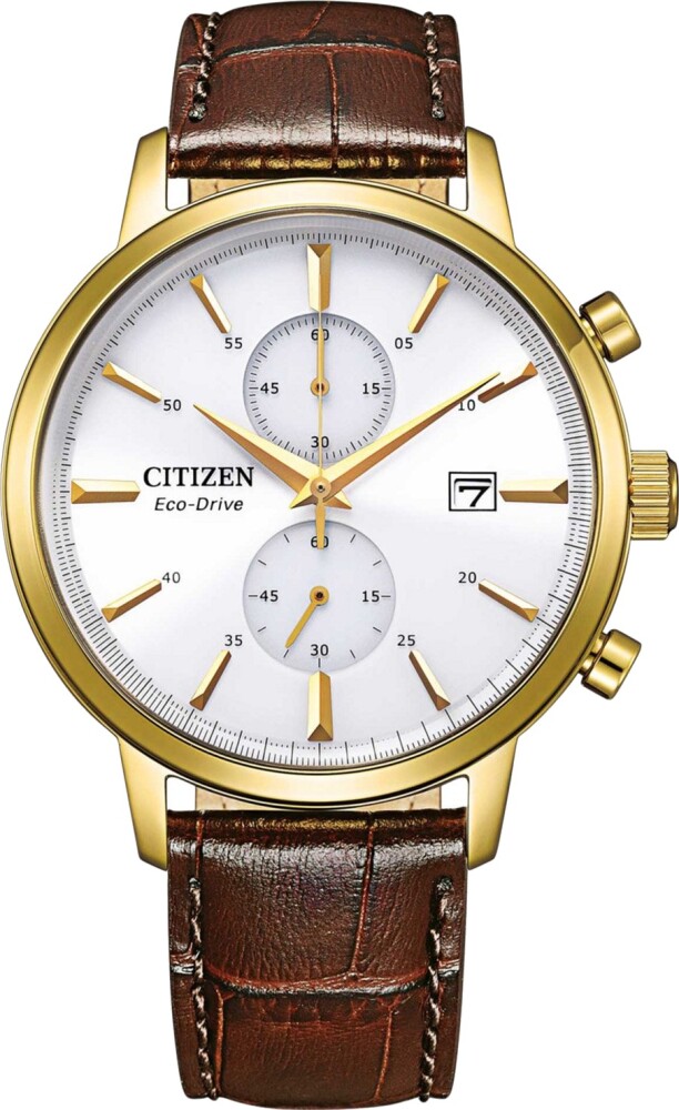 Citizen Eco-Drive Chronograph CA7062-15A - Herre - 42 mm - Analog