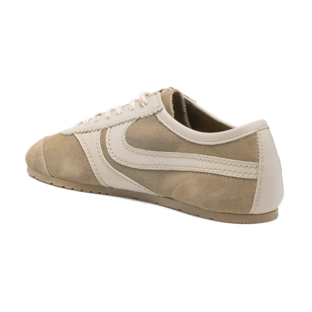 Dries Van Noten, Dame, Sko, Beige, 38 EU, - side a
