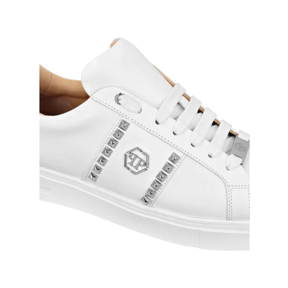 Philipp Plein Dame Sko Hvit 38 EU, - side b