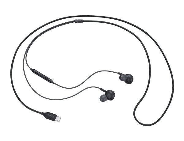Samsung Eo-Ic100b, Koblet Med Ledninger (Ikke Trådløs), Calls/Music, 20 - 20000 Hz, 18,35 G, Hodesett, Sort