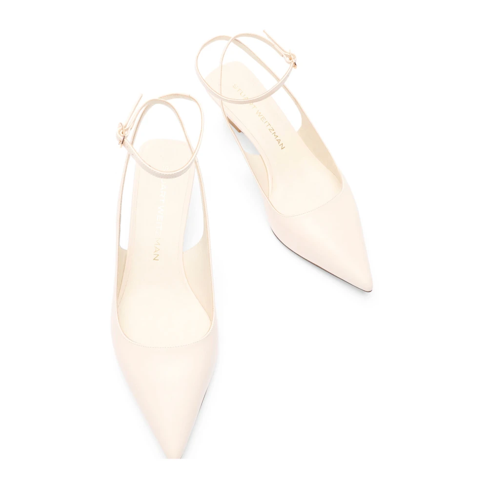 Stuart Weitzman Dame Sko Hvit 40 EU, - side b