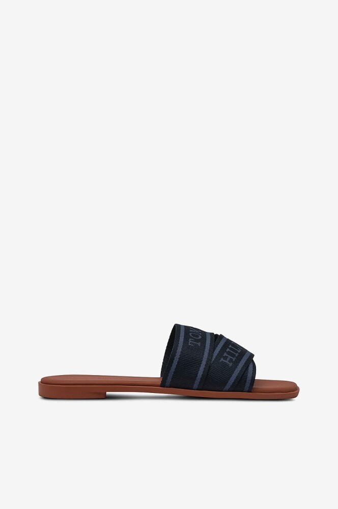Tommy Hilfiger Sandaler Tommy Hilfiger Webbing Mule Blå - main photo
