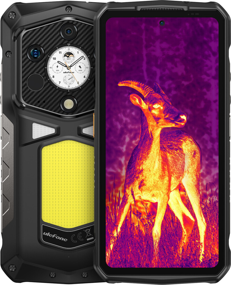 Ulefone Armor 29 Pro Thermal 5G 16GB/512GB Svart