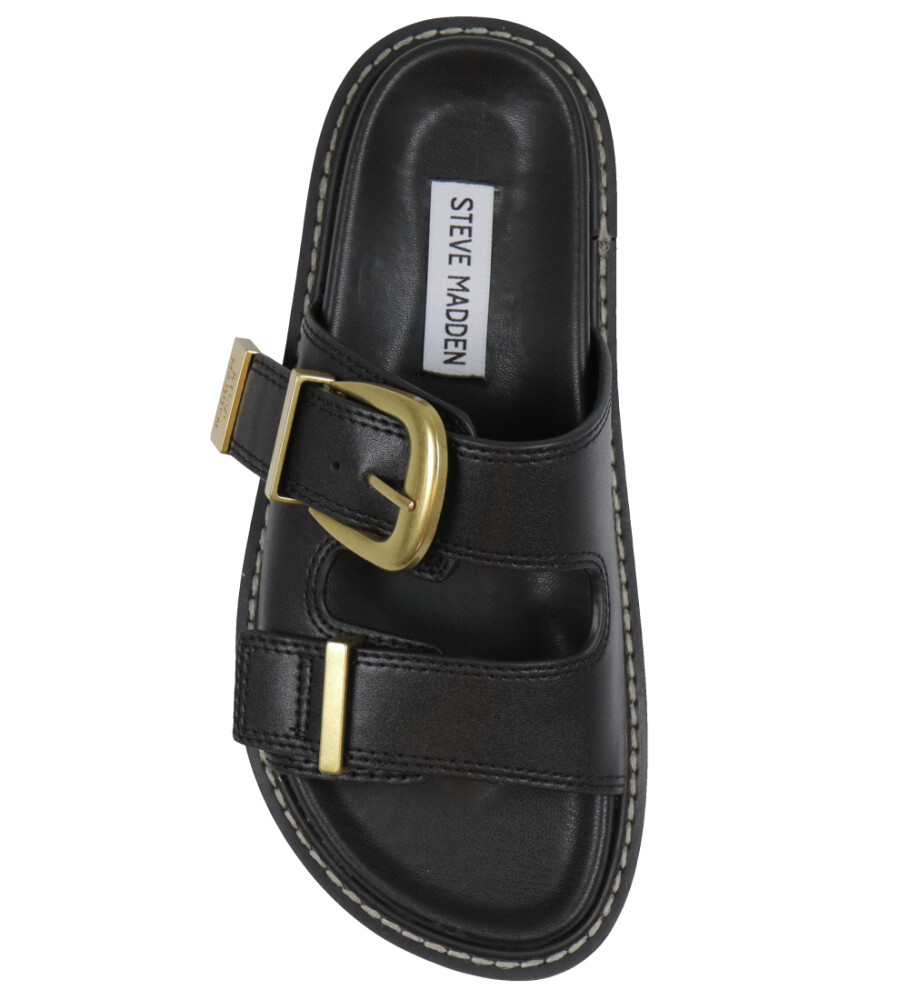 Steve Madden Arch-E Slides - Black - 37 - side b
