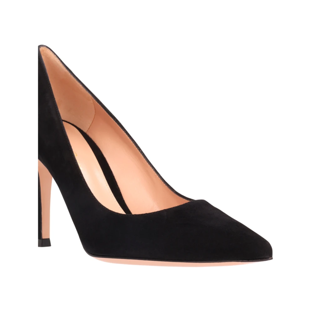 Gianvito Rossi Dame Sko Svart 36 EU, - side b