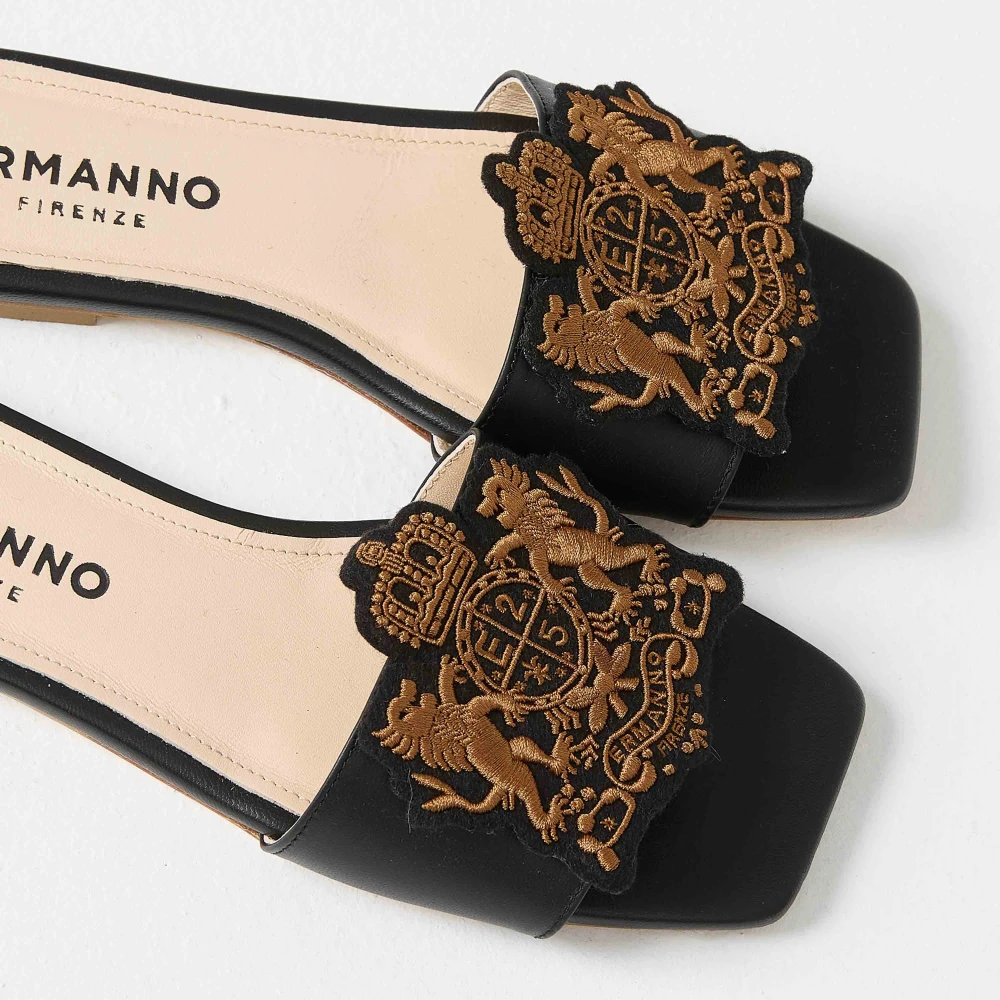 Ermanno Scervino Dame Sko Svart 36 EU - side b