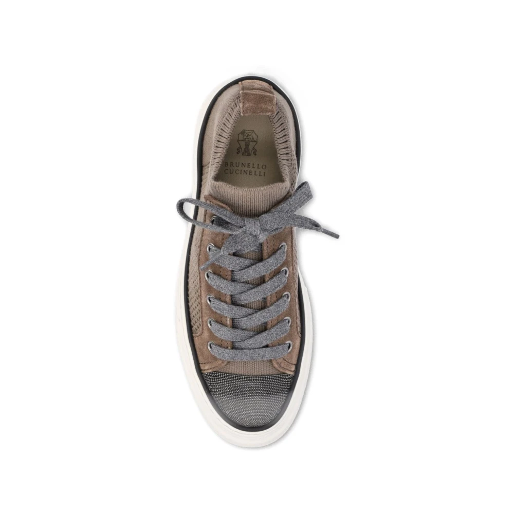 Brunello Cucinelli Dame Sko Brun 37 EU, - side b