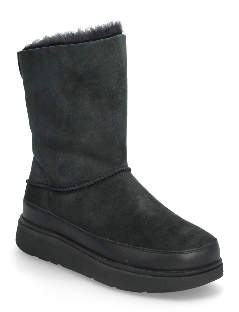 FitFlop Gen Ff Short Double Faced Shearling Boots   Black   37 - main photo