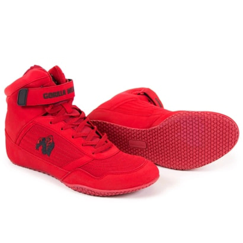High Tops treningssko - Gorilla Wear Rød EU38 - side a