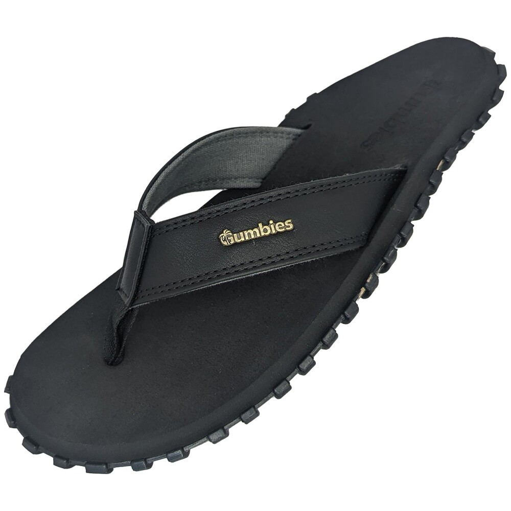 Gumbies Vegovert Flip-Flops Black 36 - main photo