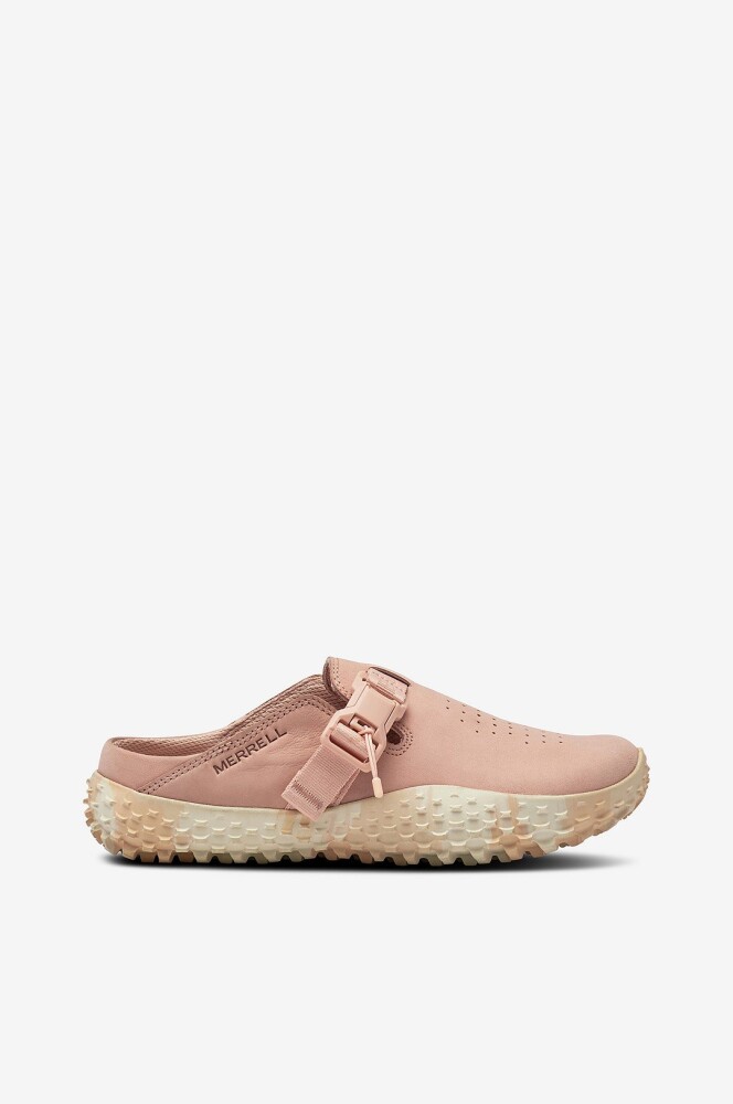 Merrell Tøfler Wrapt Slide Nubuck Rosa - main photo