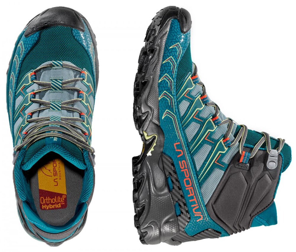 La Sportiva Ultra Raptor II Mid GTX W's Everglade/Juniper 39 - side a