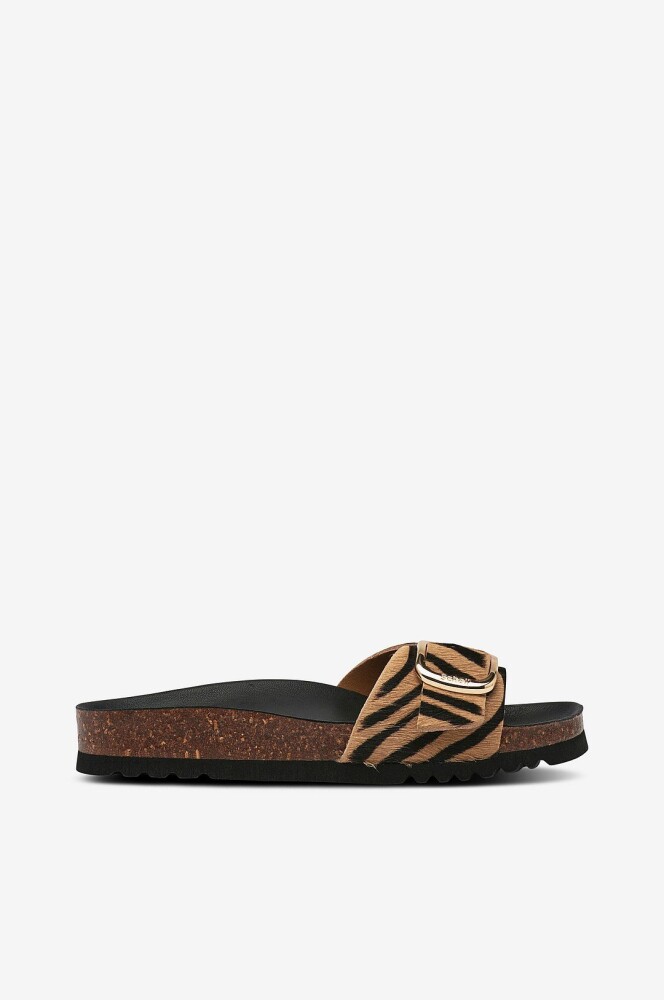 Scholl Iconic Sandaler SL Kathleen Leather Leopard Beige - main photo