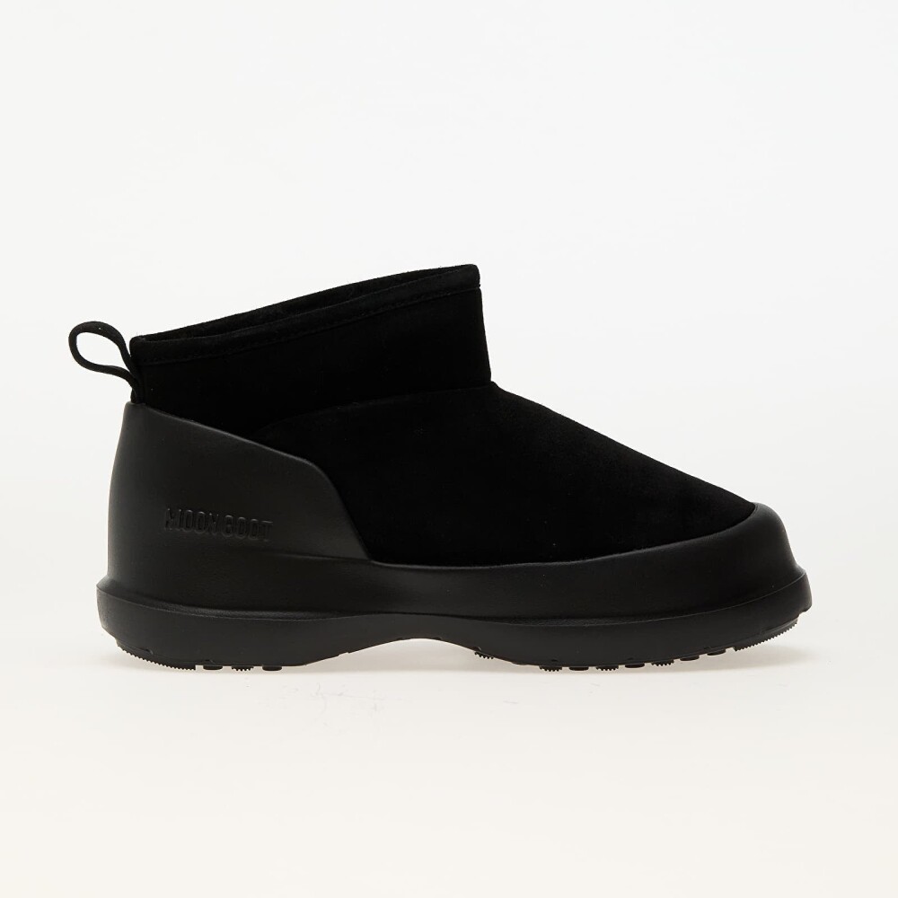 Moon Boot Luna Low Suede Black - side b