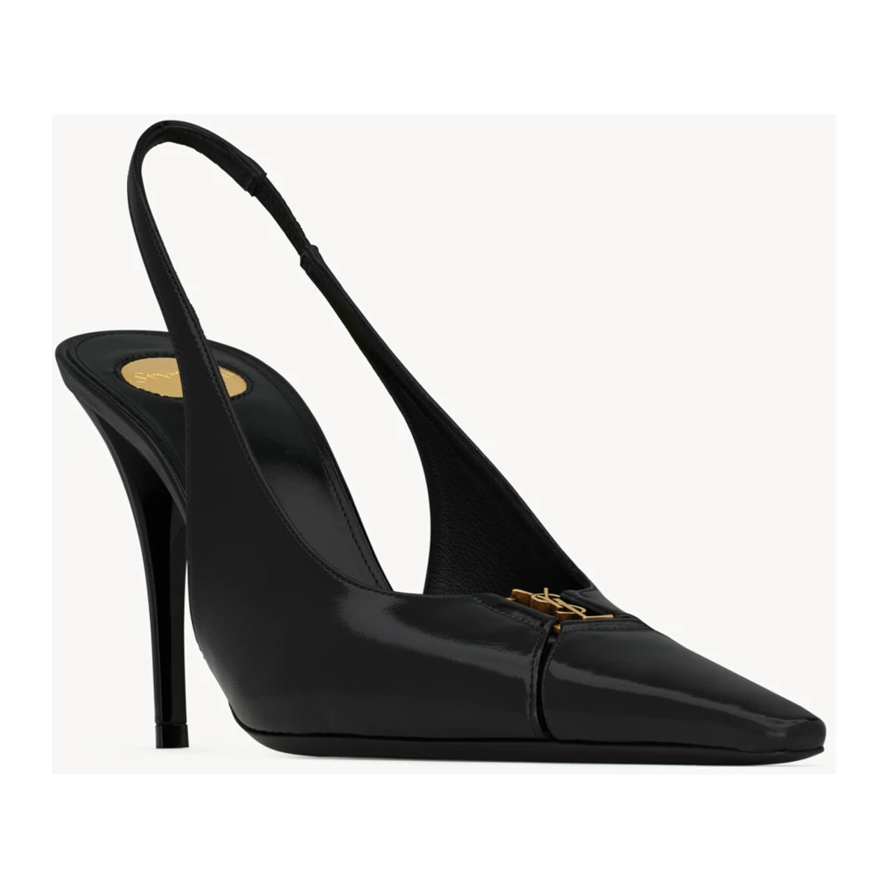 Saint Laurent Dame Sko Svart 40 EU - side a