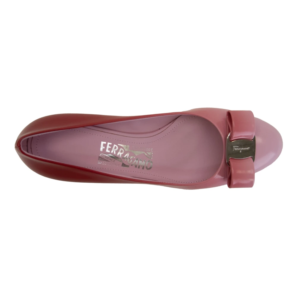 Ferragamo Dame Sko Rød 34 1/2 EU - side a