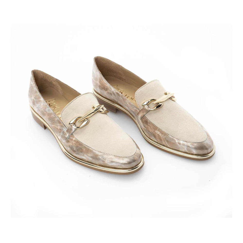 Nicola Sexton Dame Sko Beige 40 1/2 EU, - side a