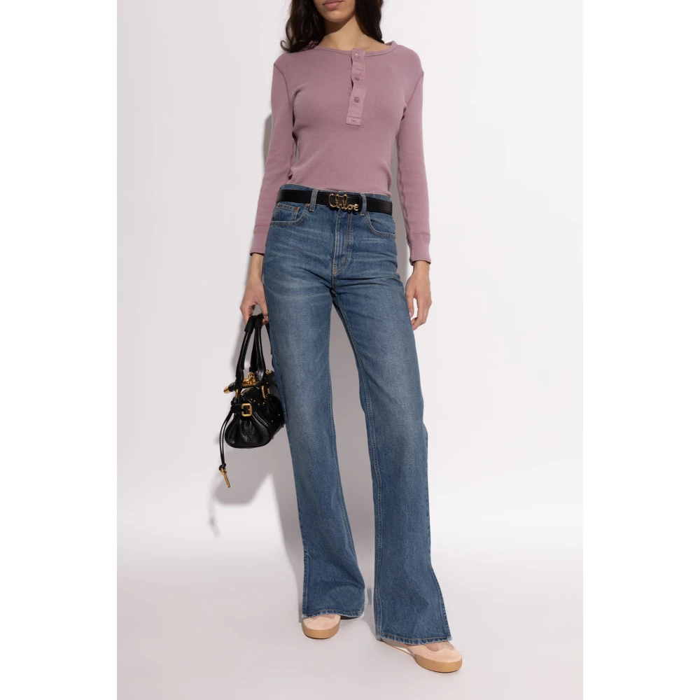 Chloé, Dame, Sko, Rosa, 38 EU, - side a