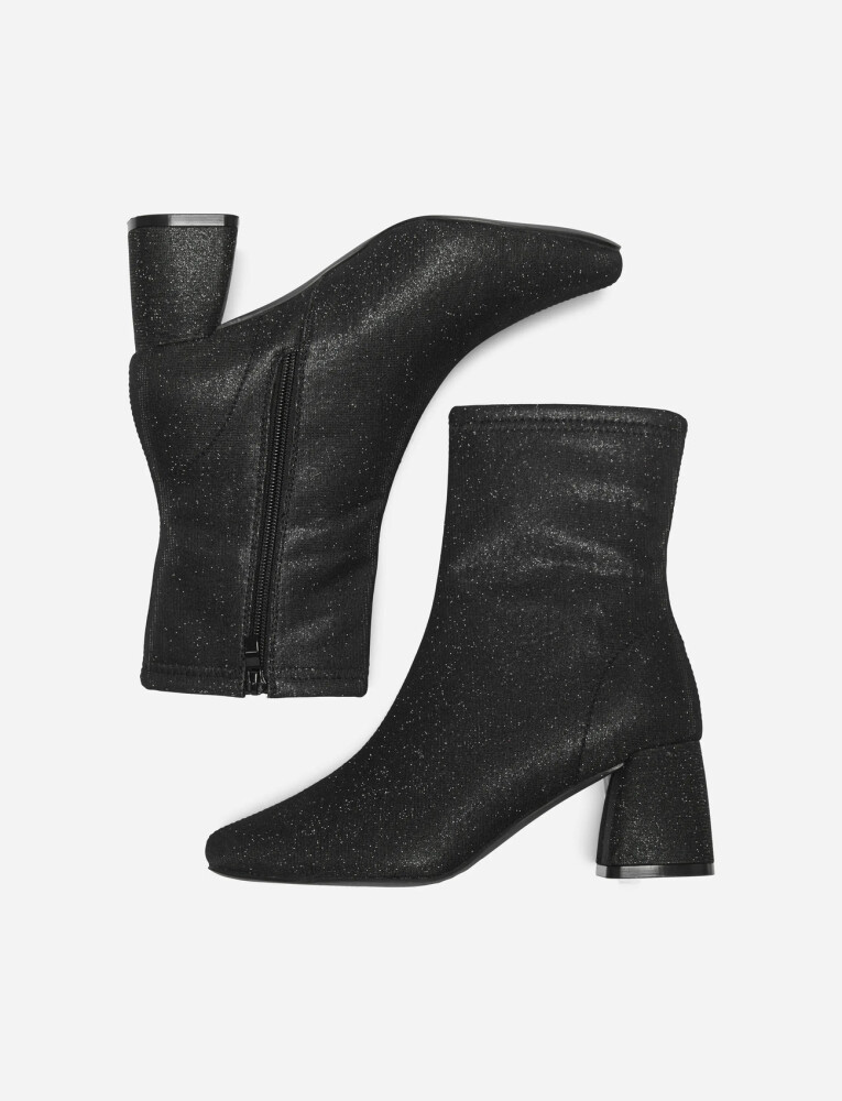 ONLY Onlbrielle-2 Glitter Sock Boot - Black - 38 - main photo