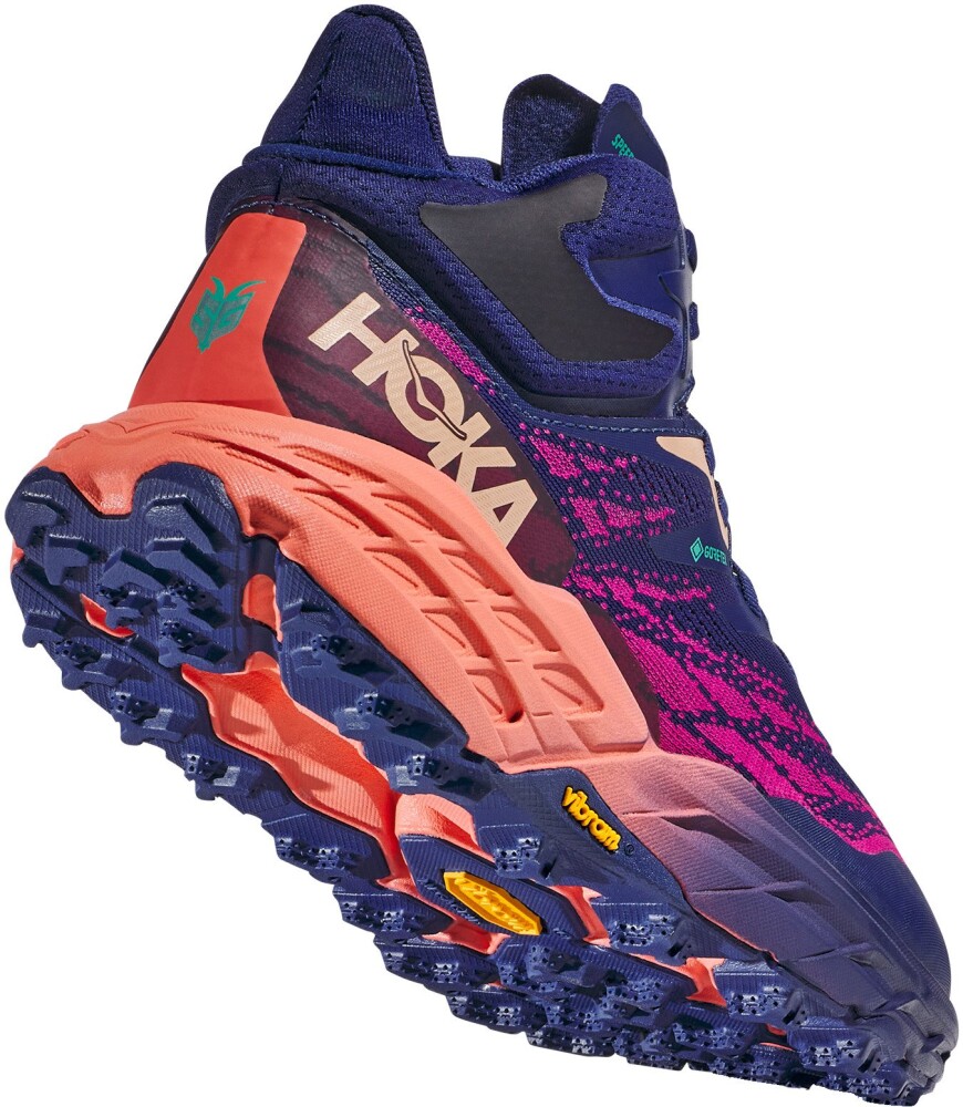 Hoka Speedgoat 5 Mid GTX Bbcml/Bellwether Blue/Camellon 37 1/3 Dame - side a