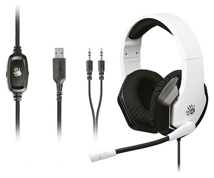 A4tech Bloody G260p Usb+Aux3.5 Hvit