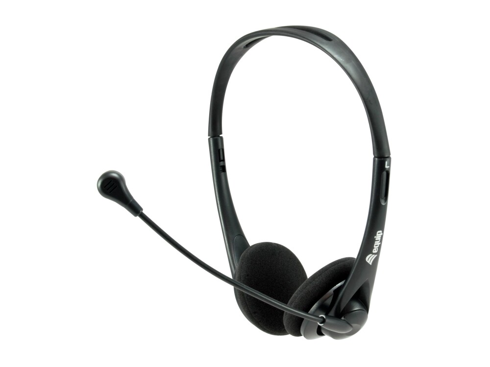 EQUIP Headset Klinke 245304 1.8m Kabel,Mikro,Fernbe.Stereosw