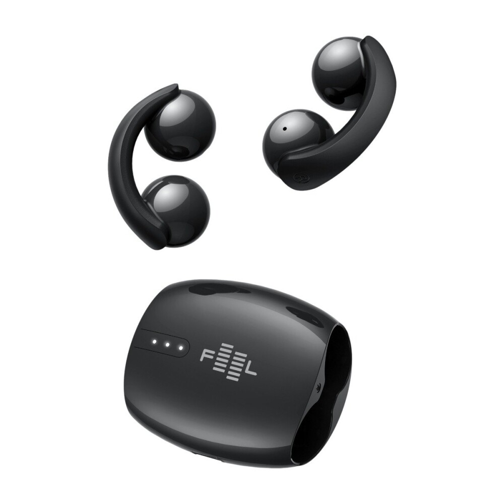 FEEL Clip Open Ear True Wireless ørepropper Svart