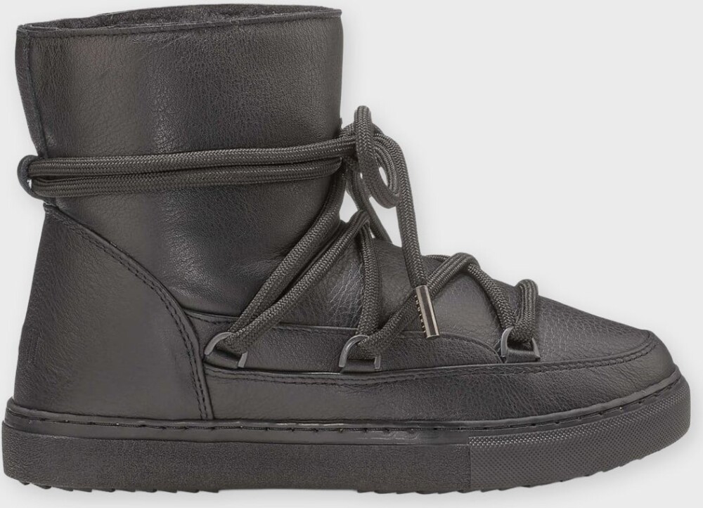 Inuikii Women's Full Leather Sneaker Black 39 - main photo