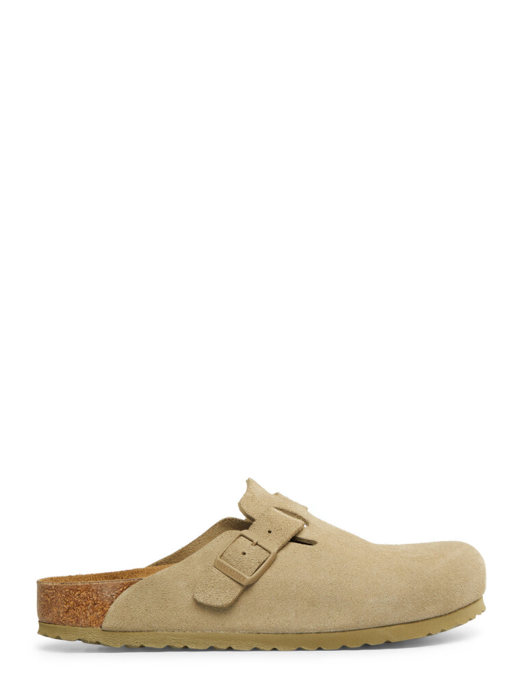 Birkenstock Boston Suede Leather - Beige - 36 - main photo