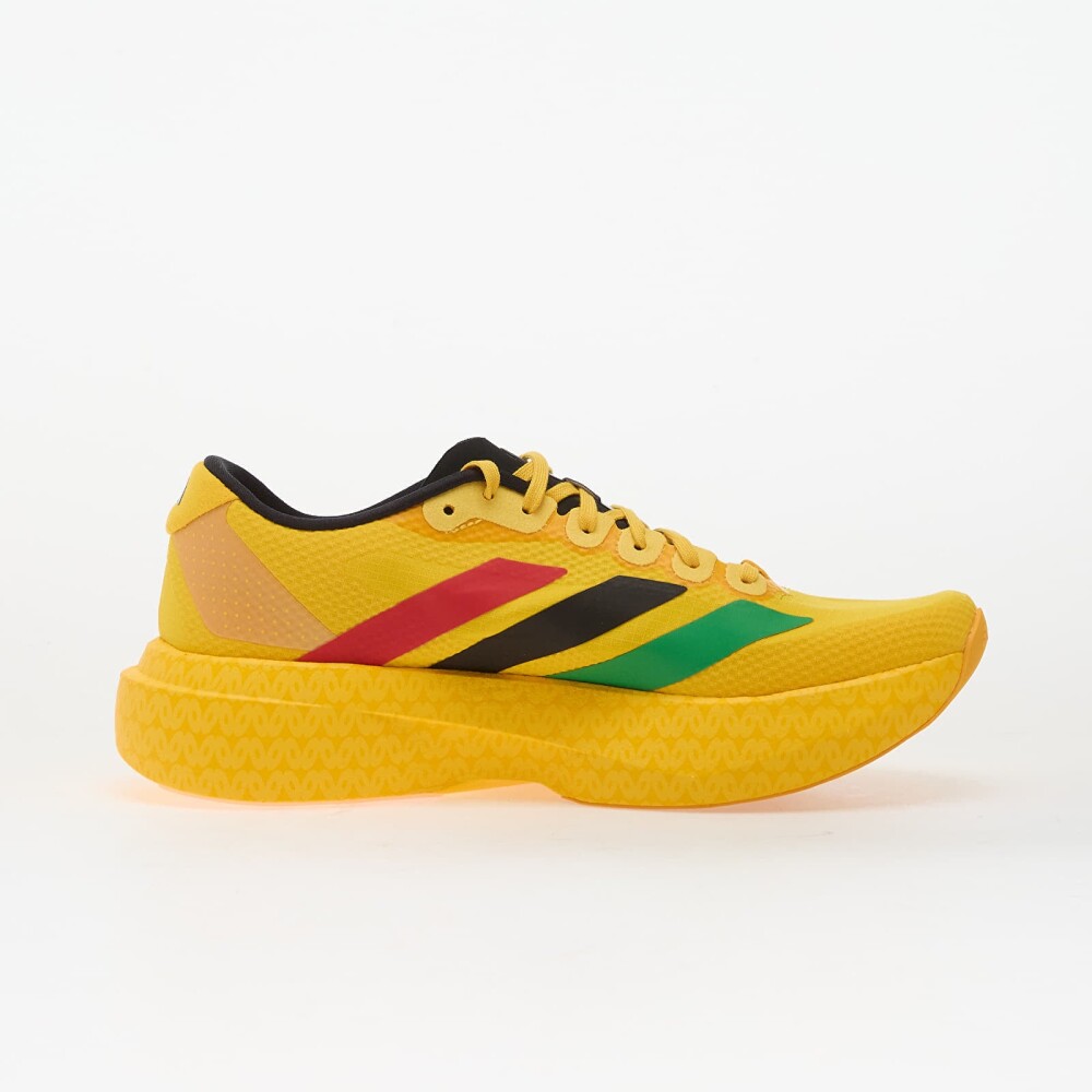 Adidas Adizero EVO SL Bold Gold/ Vivid Green/ Pure Ruby EUR 36 - side b