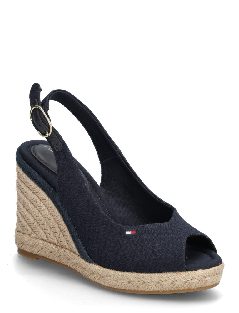 Tommy Hilfiger Flag High Wedge Espad Slingback Navy 41 - main photo