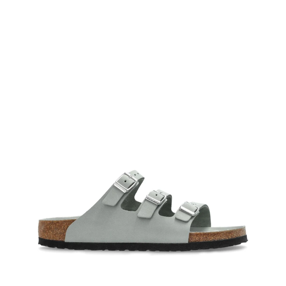 Birkenstock Sandaler Florida Lenb Hex Grønn - main photo