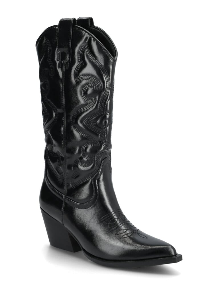Bianco Biajody Western Boot Faux Leather   Black   36 - main photo