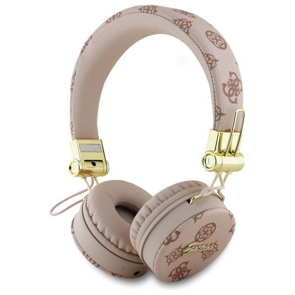 Guess GUBH70EPOSMW Brun/brun Peony Script runde hodetelefoner