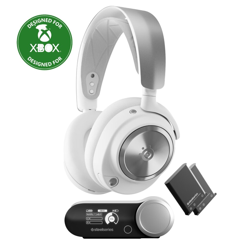 SteelSeries Arctis Nova Pro gamingheadset (hvit)