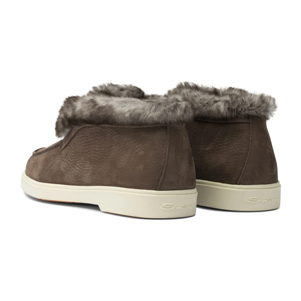 Santoni Dame Sko Brun 36 EU, - side b
