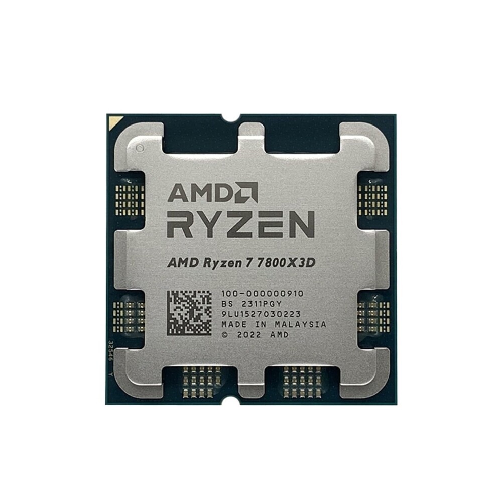 AMD Ryzen 7 7800X3D Prosessor/CPU - 8 kjerner - 4.2 GHz - AMD AM5