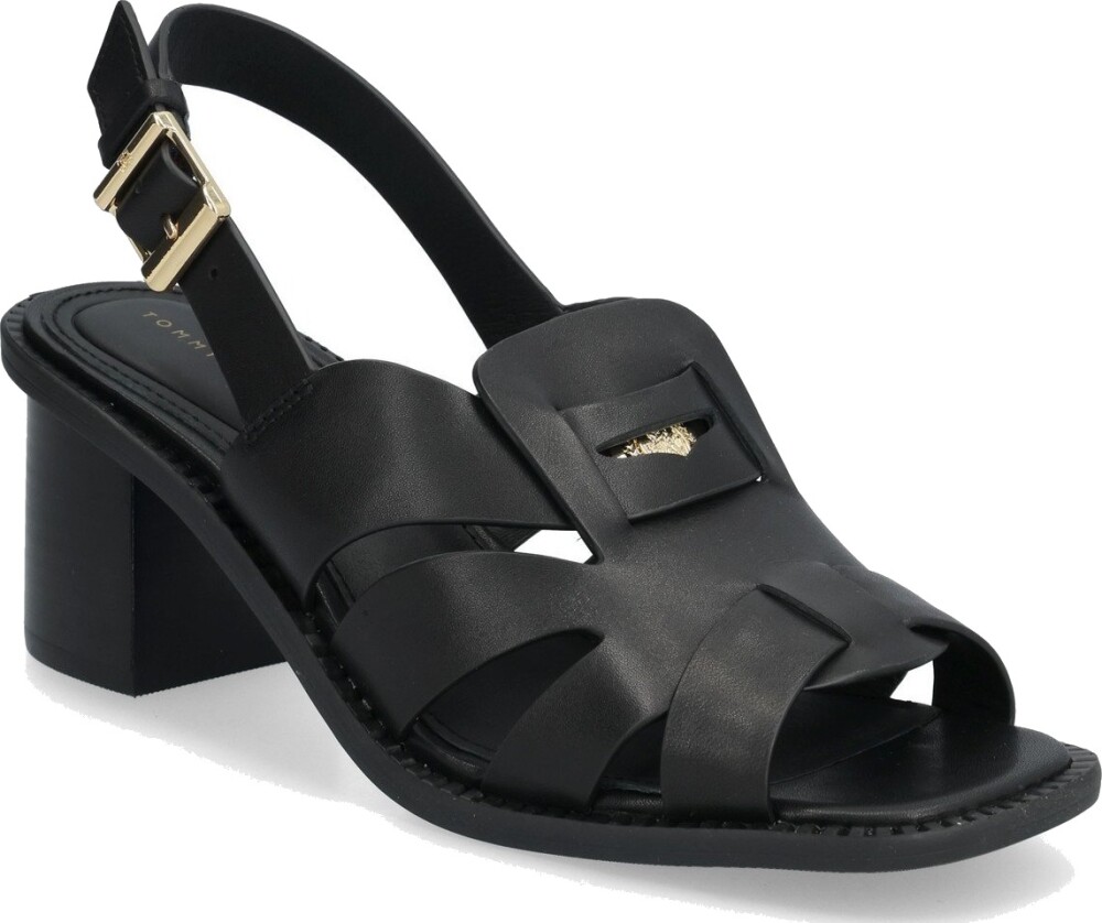 Tommy Hilfiger Cross Blocked Heel Sandal Black 37 - main photo