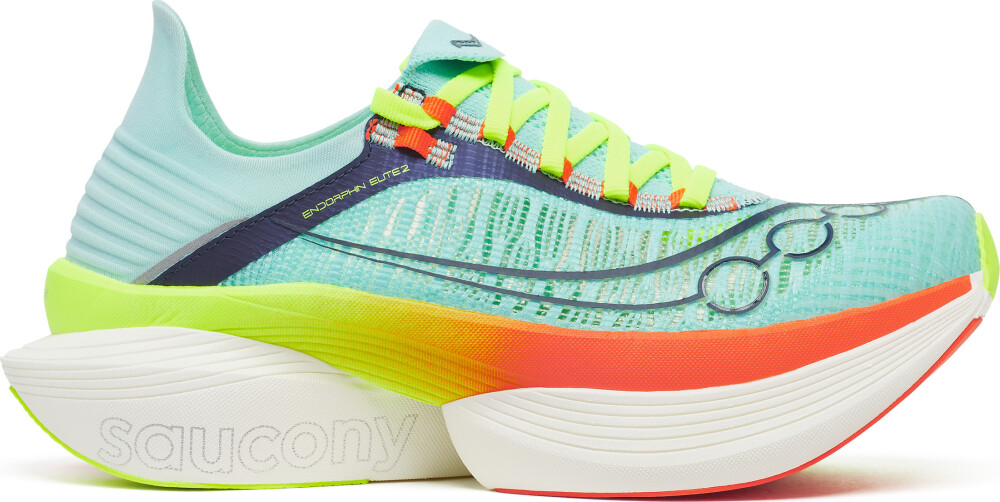 Saucony Unisex Endorphin Elite 2 Splash/fire 42.5 - main photo