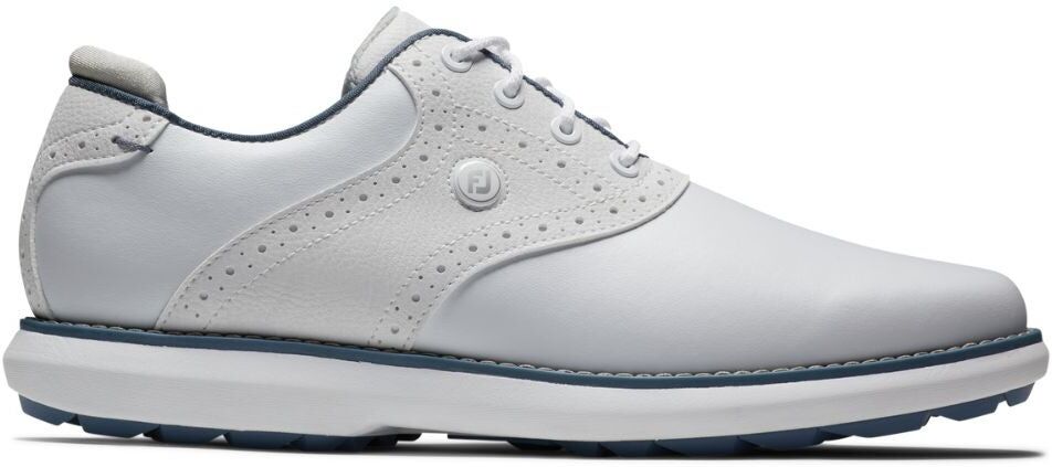 Footjoy Traditions Spikeless Golfsko Dame Hvit/blå/grå 38.5 - main photo